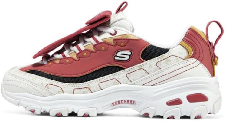 (W) スケッチャーズ D'LITES CNY 白 (Sukecchaazu D'LITES CNY Shiro) 800008-WBRD Buy (W) スケッチャーズ D'LITES CNY 白 (Sukecchaazu D'LITES CNY Shiro) 800008-WBRD