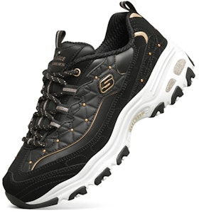 Skechers D‘Lites 百搭舒適老爹鞋 女款 黑 Order Skechers D‘Lites 百搭舒適老爹鞋 女款 黑