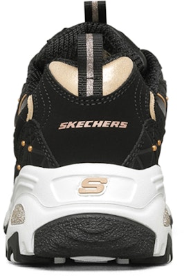 (Women) Skechers D Lites Daddy Shoes Black 13087-BKRG Lookbook (Women) Skechers D Lites Daddy Shoes Black 13087-BKRG