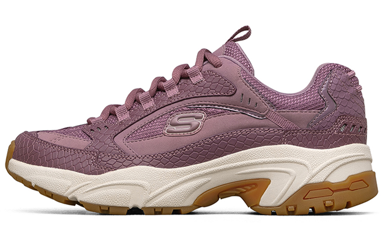 (Women) Skechers D'Lites Daddy Shoes Purple 13455-PUR