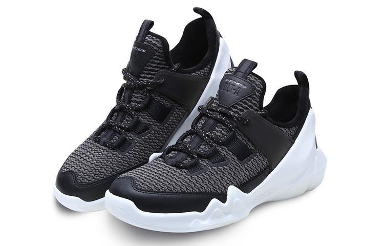 Lookbook (W) Skechers D''Lites Dlt-A ''Schwarz Grau'' 66666086-BKCC