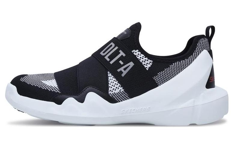 (Women) Skechers D'Lites Dlt-A 'Black White' 88888101-BKW