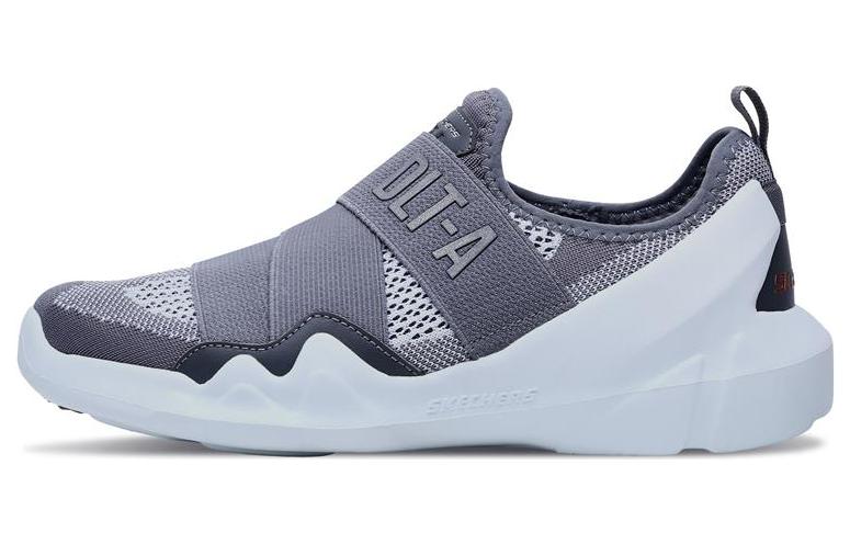 (Women) Skechers D'Lites Dlt-A 'Grey White' 88888101-GYW