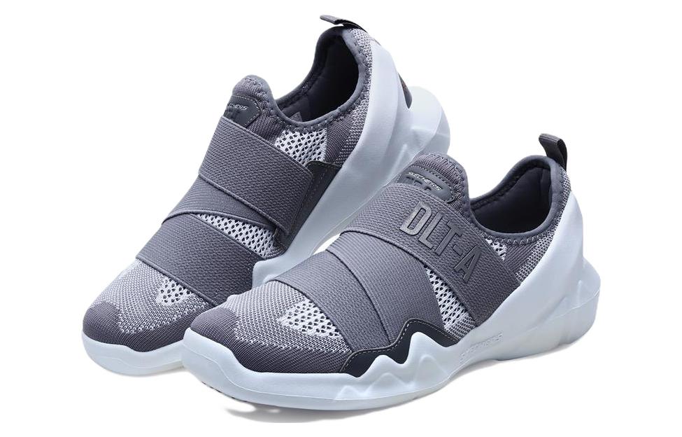 Lookbook (W) Skechers D''Lites Dlt-A ''Gris Blanc'' 88888101-GYW