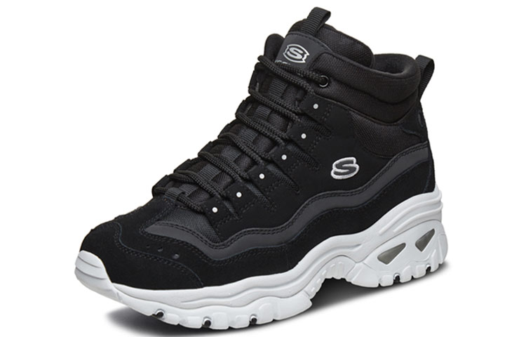 (W) Skechers D Lites Energy Daddy Shoes Black 圖 3