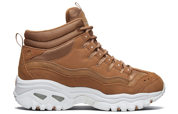 (W) Skechers D'Lites Energy Daddy Shoes Brown 圖 2
