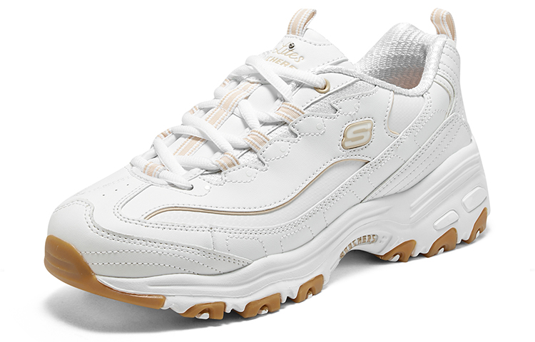 Lookbook (W) Skechers D'Lites Good Neutral 'Blanco' 149807-WHT
