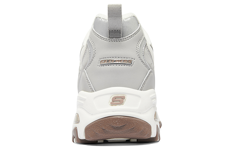 (W) Skechers D'lites-looking Glass Marathon Running Shoes 'Grey White Brown' 圖 5