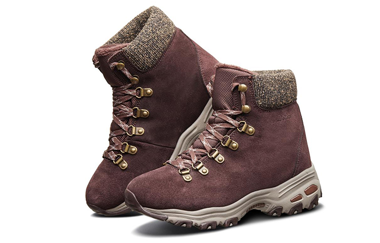 (W) Skechers D'Lites High-Top 'Chocolate' 圖 3