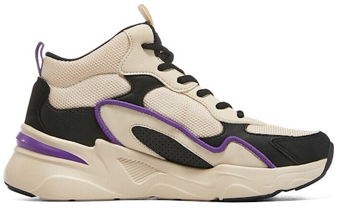 (W) スケッチャーズ D'Lites ハイカット "ライスブラックパープル" 117047-NTBK Order (W) スケッチャーズ D'Lites ハイカット "ライスブラックパープル" 117047-NTBK