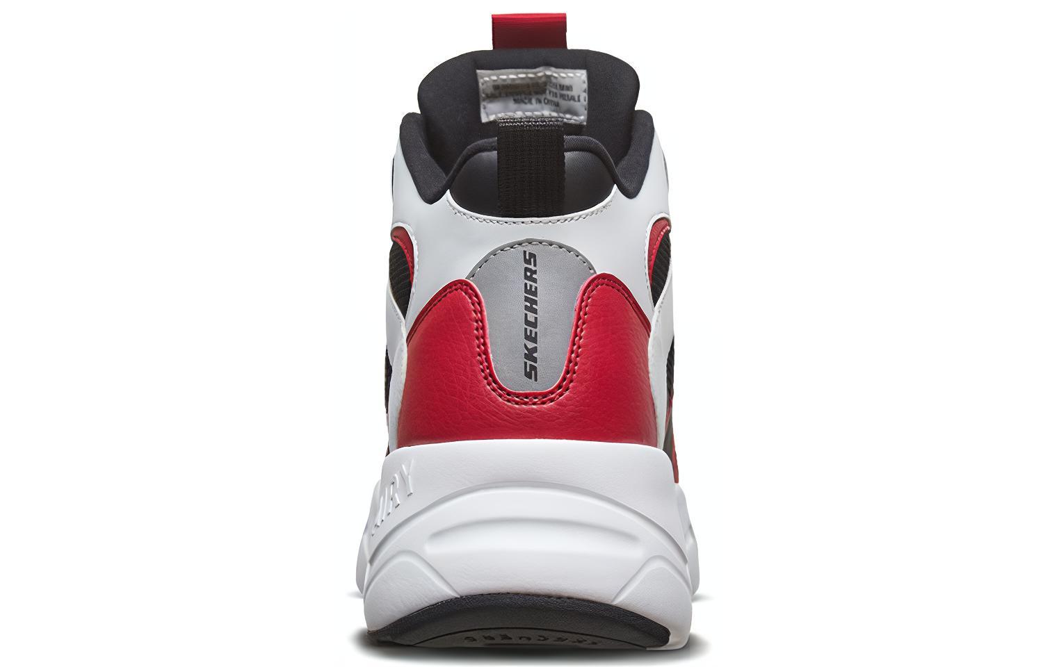 Shop (W) Skechers D''Lites Montantes Noir/Rouge 88888379-BKWR