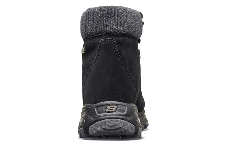 Shop (W) Skechers D''lites High ''Zwart'' 48817-BLK