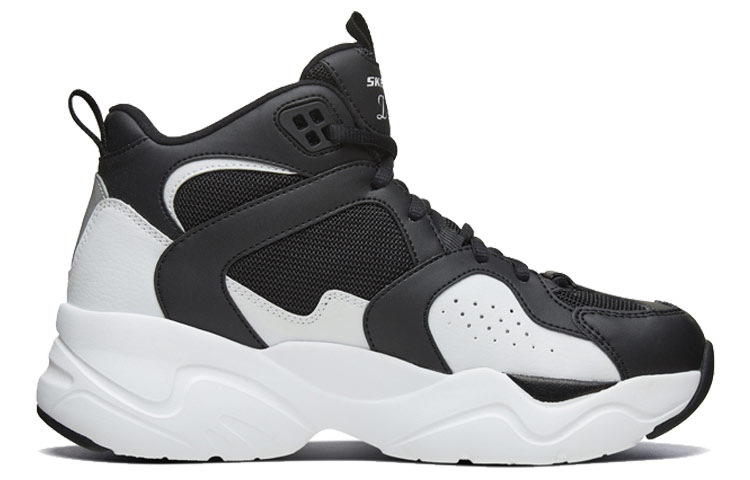 Order (W) Skechers D''Lites High ''Basket Retro - Nero Bianco'' 88888379-BKW