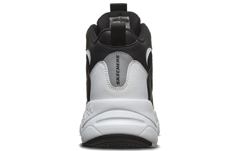 Shop (W) Skechers D''Lites High ''Basket Retro - Nero Bianco'' 88888379-BKW