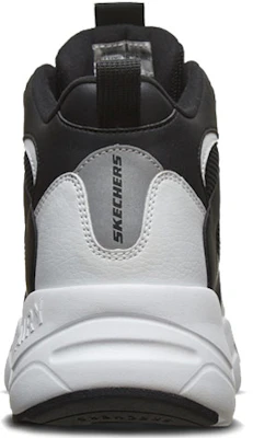 (W) Skechers D''Lites High ''Basket Retro - Nero Bianco'' 88888379-BKW Shop (W) Skechers D''Lites High ''Basket Retro - Nero Bianco'' 88888379-BKW
