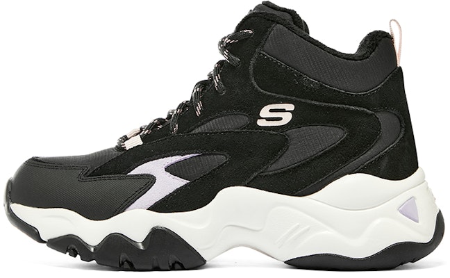 (W) スケッチャーズ D'Lites ハイ トップ 「黒・快適」 167595-BKMT Buy (W) スケッチャーズ D'Lites ハイ トップ 「黒・快適」 167595-BKMT