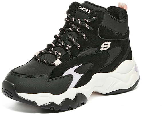 (W) Skechers D'Lites High Top 'Comodidad Negra' 167595-BKMT Lookbook (W) Skechers D'Lites High Top 'Comodidad Negra' 167595-BKMT