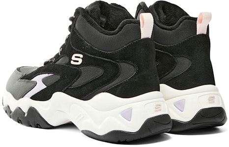 (W) スケッチャーズ D'Lites ハイ トップ 「黒・快適」 167595-BKMT Purchase (W) スケッチャーズ D'Lites ハイ トップ 「黒・快適」 167595-BKMT