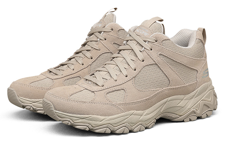 Lookbook (W) スケッチャーズ D'Lites 厚底ハイカット グレーブラウン 66666233-NTTP