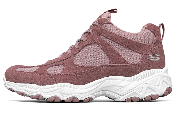 (W) Skechers D'Lites High-Top Daddy Shoes Pink