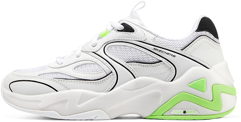 (Women) Skechers D'Lites Hyper Burst 'Bubble Panda Lemon' 149983-WBLM Buy (Women) Skechers D'Lites Hyper Burst 'Bubble Panda Lemon' 149983-WBLM