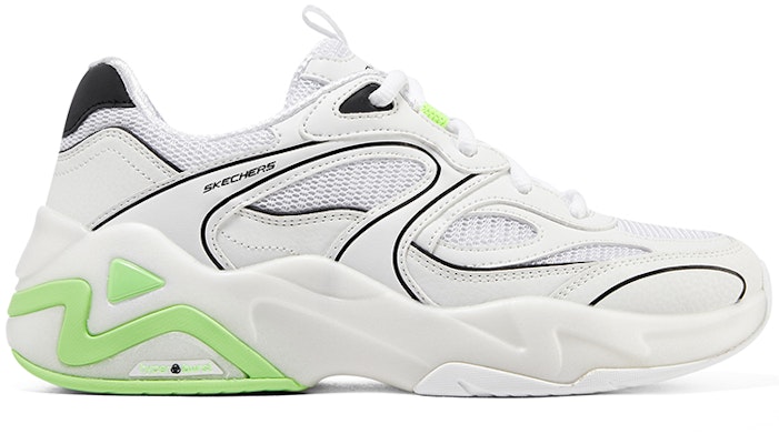 (Women) Skechers D'Lites Hyper Burst 'Bubble Panda Lemon' 149983-WBLM Order (Women) Skechers D'Lites Hyper Burst 'Bubble Panda Lemon' 149983-WBLM