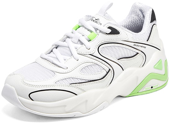 (Women) Skechers D'Lites Hyper Burst 'Bubble Panda Lemon' 149983-WBLM Lookbook (Women) Skechers D'Lites Hyper Burst 'Bubble Panda Lemon' 149983-WBLM