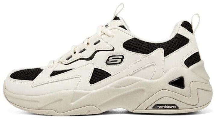 (Women) Skechers D'LITES Hyper Burst 'Cream Black' 896178-NTBK Buy (Women) Skechers D'LITES Hyper Burst 'Cream Black' 896178-NTBK