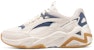 (W) Skechers D'LITES Hyper Burst 'Putih Biru Pudar' 149984-NTBL