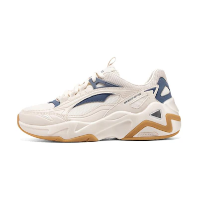 (W) Skechers D'LITES Hyper Burst 'White Washed Blue'
