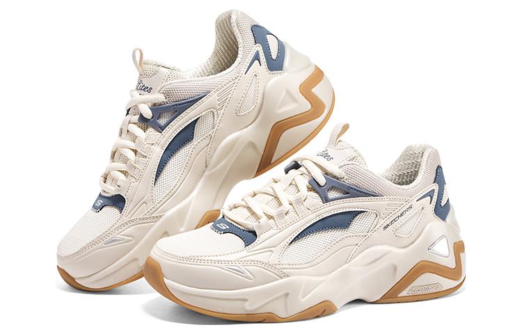 Order (W) Skechers D'LITES Hyper Burst 'Putih Biru Pudar' 149984-NTBL