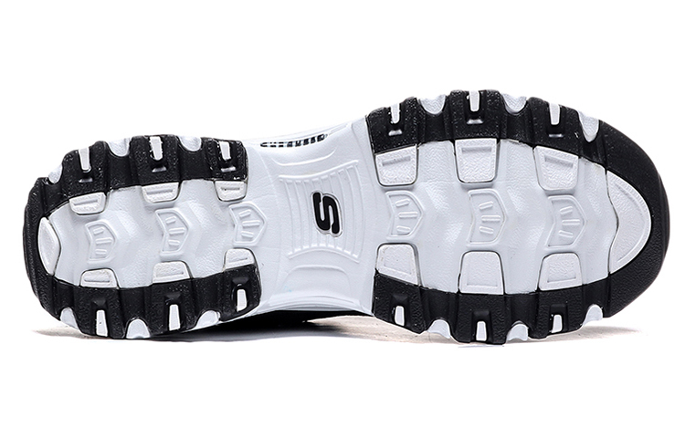 Purchase (W) Skechers D''LITES Baskets Basses Noires Running. 13142-BKW