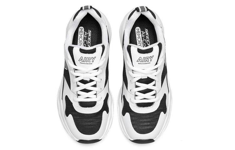 Shop (W) スケッチャーズ D'Lites ダッドスニーカー 黒/白 88888415-WBK