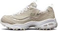 Buy (Women) Skechers D Lites Low-Top Daddy Shoes Grey/Brown 13082-TPE
