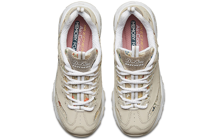 Shop (W) 斯凯奇D'Lites低帮老爹鞋灰/棕色 13082-TPE