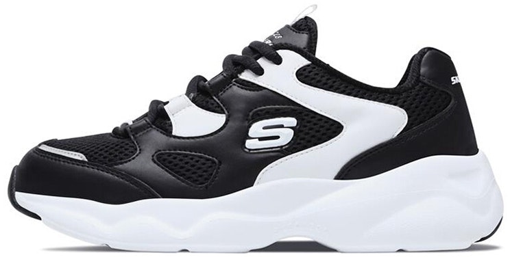 women-skechers-d-lites-low-white-black-88888129-blk