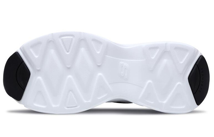 Shop (W) Skechers D'Lites Zapatillas Daddy Blancas/Negras Low-Top 88888129-BLK