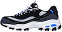 Buy (W) Skechers D Lites Kasut Lari Low-Top Hitam/Biru 11947-BKBL