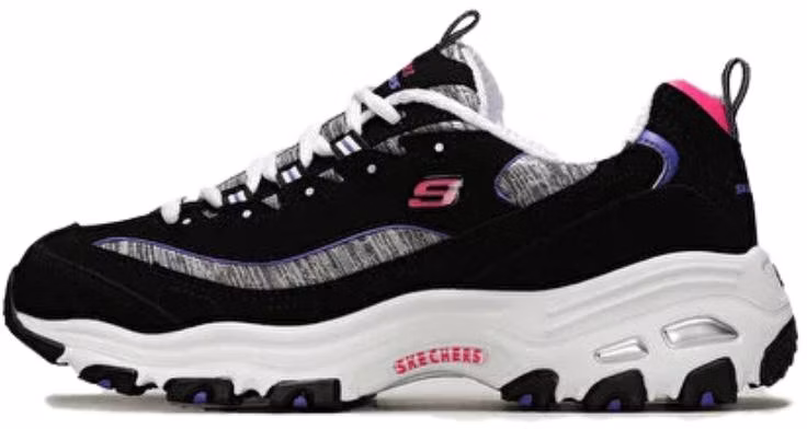 women-skechers-d-lites-low-black-grey-149060-bkpr