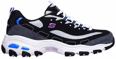 Order Skechers D‘Lites 黑白金 奶茶熊 防滑透氣 低筒老爹鞋 女款 黑藍