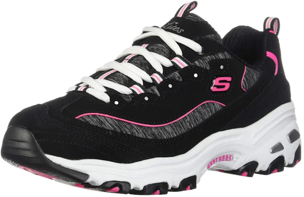 (W) 스케쳐스 딜라이트 로탑 검/회 (Skechers D'Lites 로탑 검회) 149060-BKPR Lookbook (W) 스케쳐스 딜라이트 로탑 검/회 (Skechers D'Lites 로탑 검회) 149060-BKPR