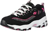 Lookbook (W) 스케쳐스 딜라이트 로탑 검/회 (Skechers D'Lites 로탑 검회) 149060-BKPR