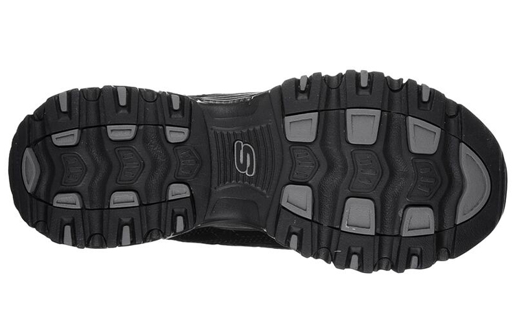 Shop (W) Skechers D'Lites Sepatu Lari Rendah Hitam 11949-BBK