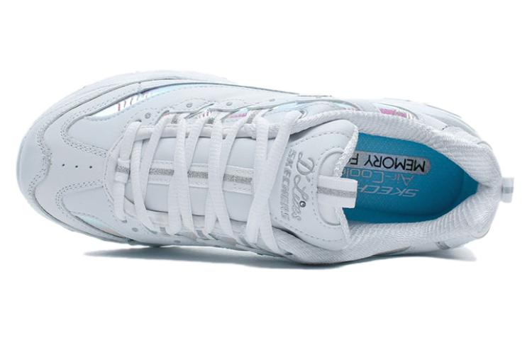 Lookbook (W) 斯凯奇 D'Lites 低帮跑鞋 银色/白色 149098-WSL