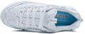 (W) Skechers D'Lites Kasut Lari Rendah Perak/Putih 149098-WSL