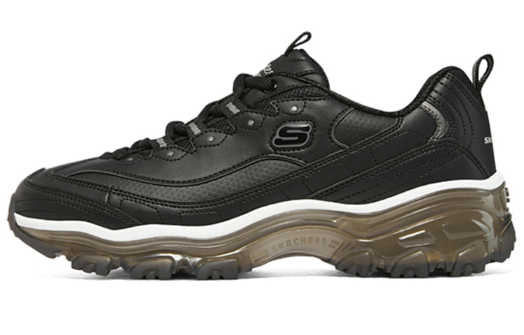 (W) Skechers D'Lites 'Black'