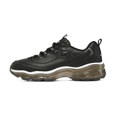 (W) Skechers D'Lites 'Black'