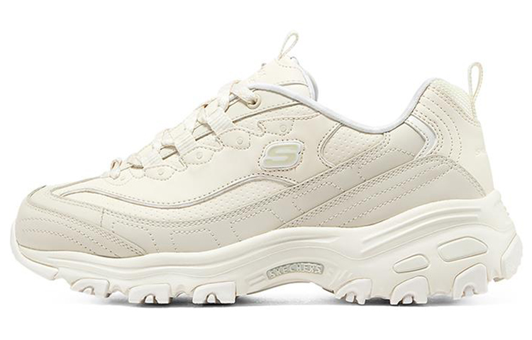 (Women) Skechers Dlites 1.0 'Beige White' 149227-OFWT
