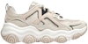 (W) Skechers D'Lites Low 'Beige Teddy Bear' Wanita Lelaki Kasut 149893-NTBK