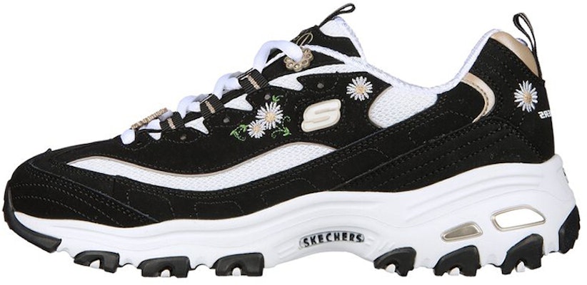 (Women) Skechers D'Lites Low 'Black' 149638-BKMT Buy (Women) Skechers D'Lites Low 'Black' 149638-BKMT